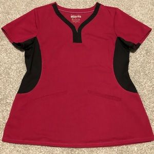 healing hands Purple Label Yoga Scrub Top